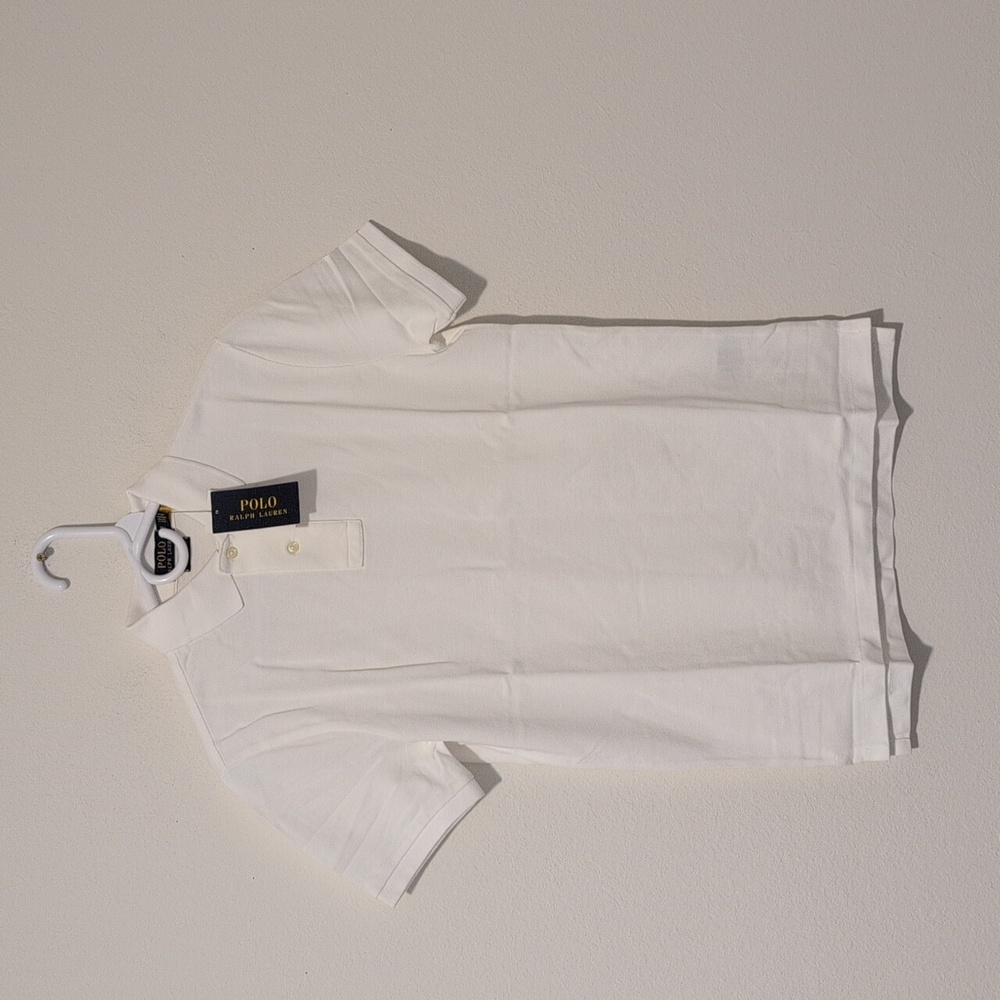 Ralph Lauren White Polo Shirt.
